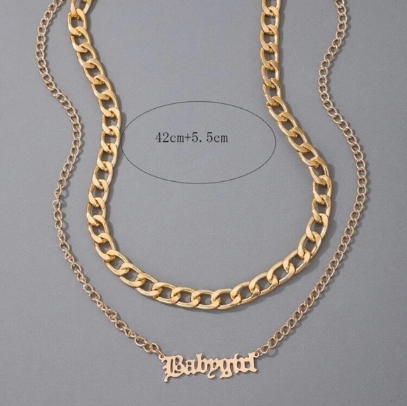 Layered necklace - Picture 3 of 3